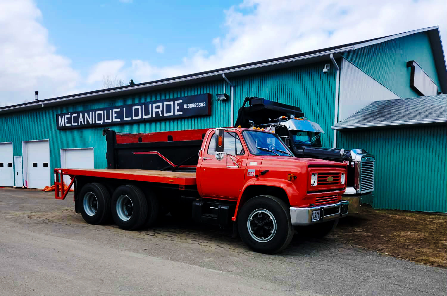 Camion Yanick Lavergne mécanique YL